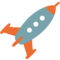 Rocket emoji on Google